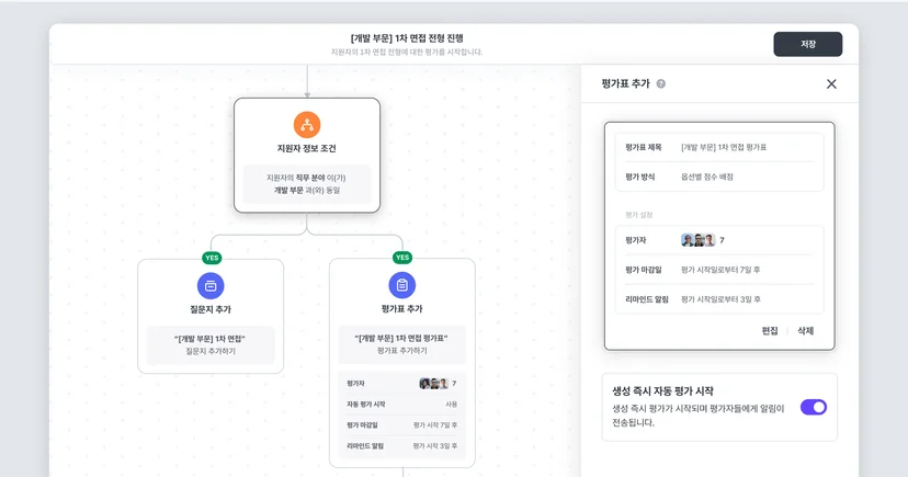 직무별 평가 프로세스 자동화하기