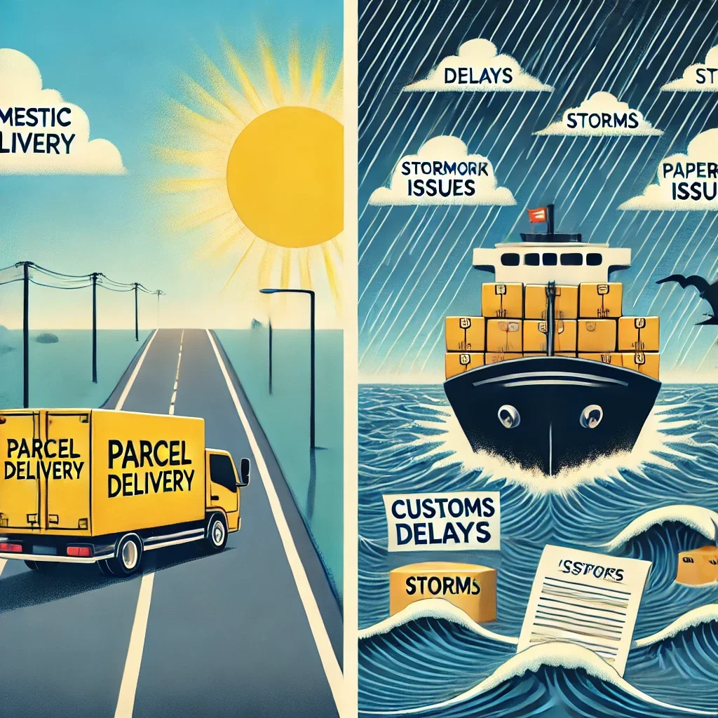 수출입 운송의 복잡성