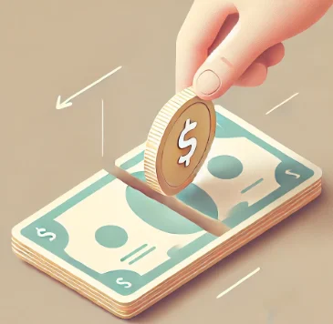 PCT 국제특허출원 비용을 출원 이전과 이후로 나누어 지불하는 방법을 설명하는 일러스트