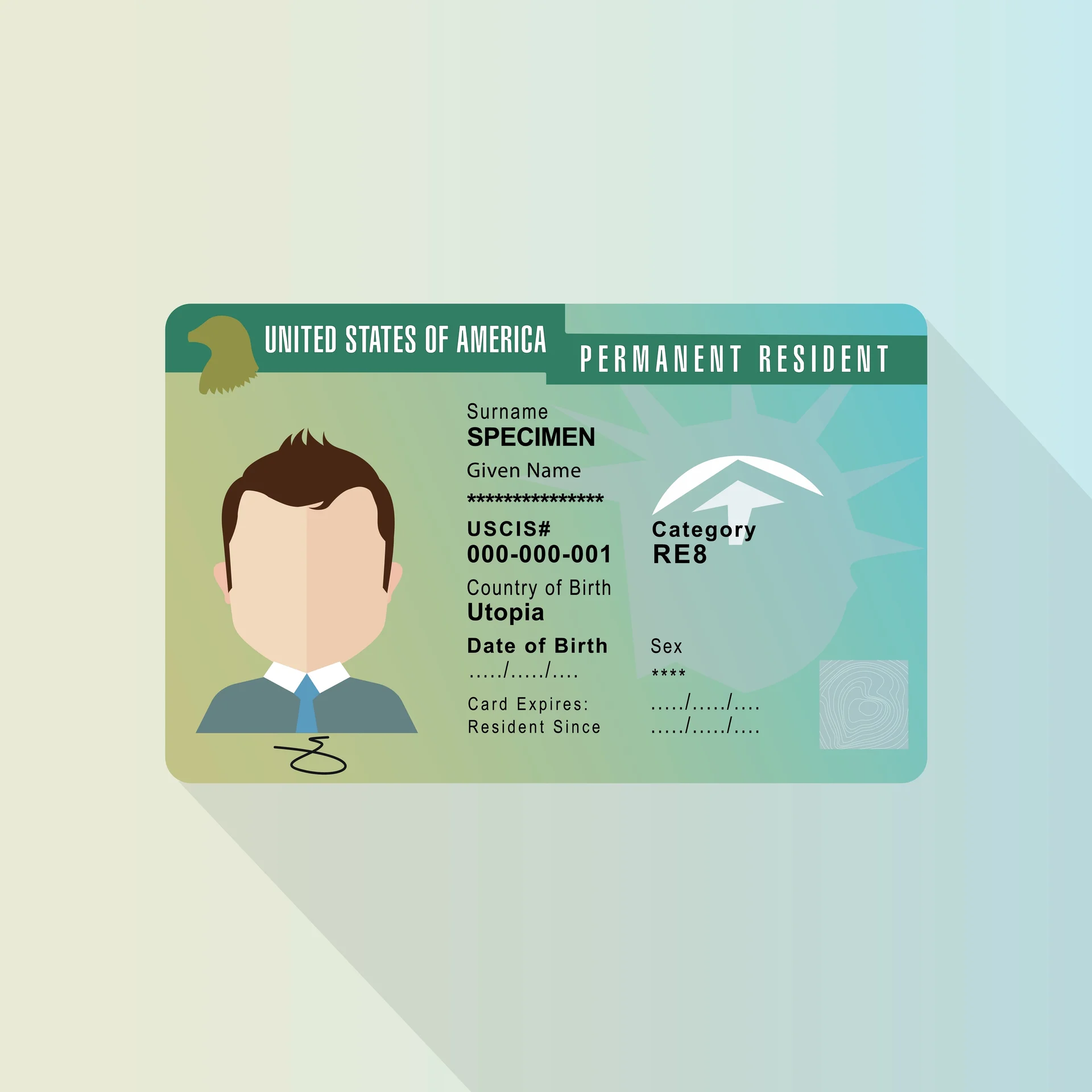 Foreigner Registration Card