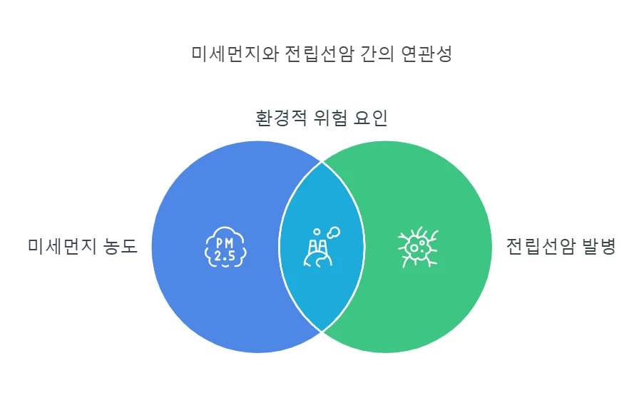천안 비뇨기과 미세먼지와 전립선암