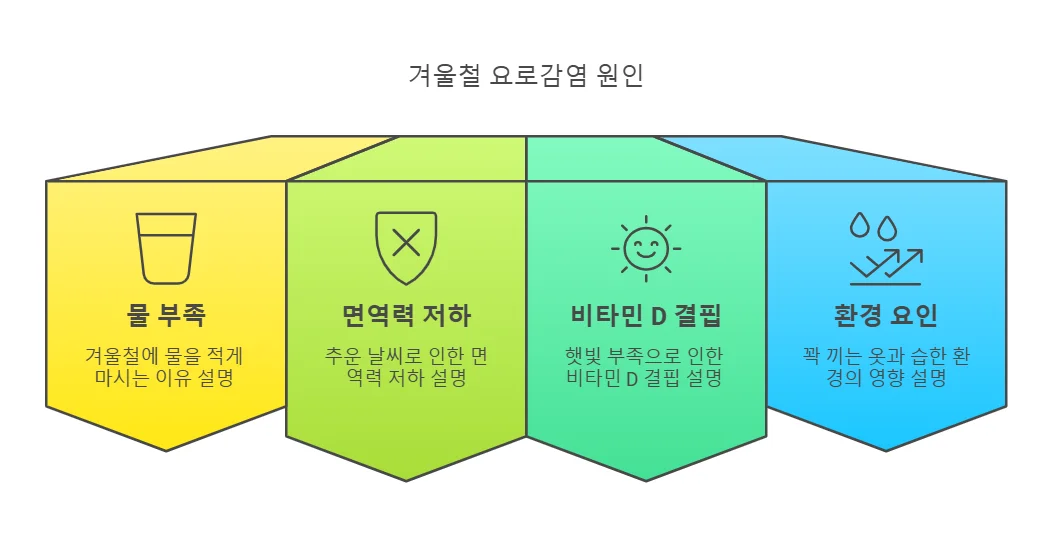 천안 겨울철 요로감염