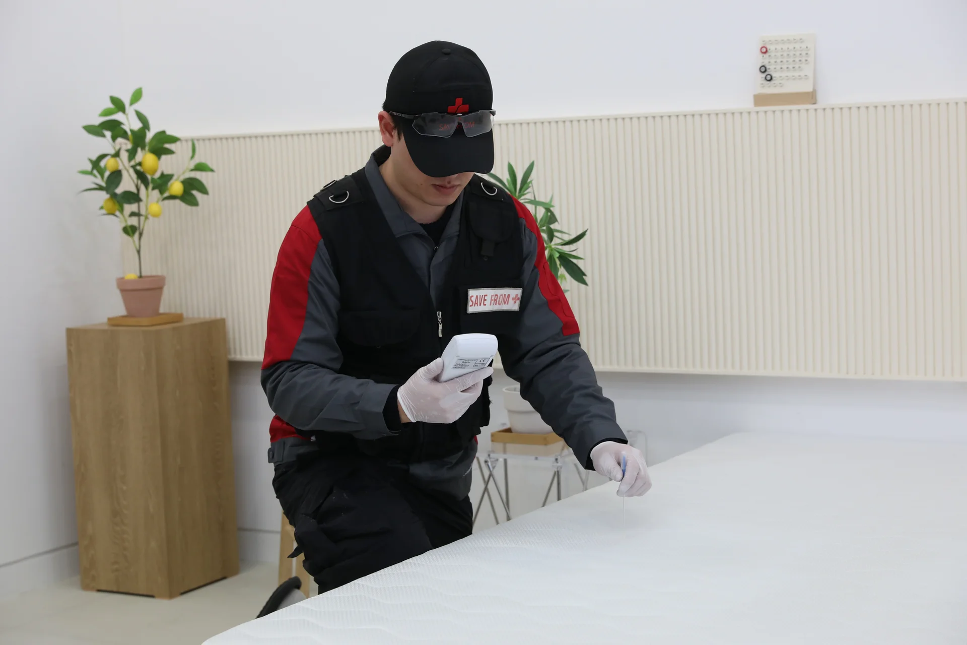 매트리스 오염도 측정