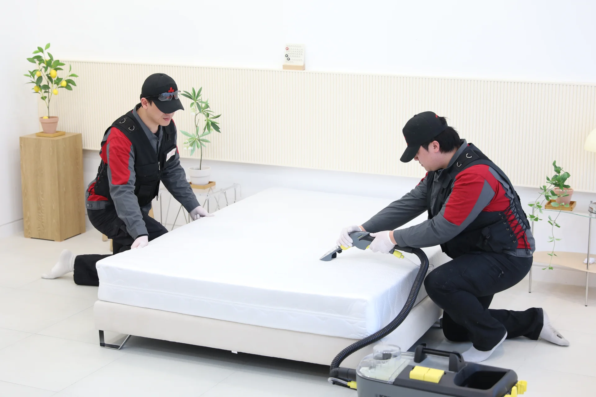 매트리스 습식 클리닝