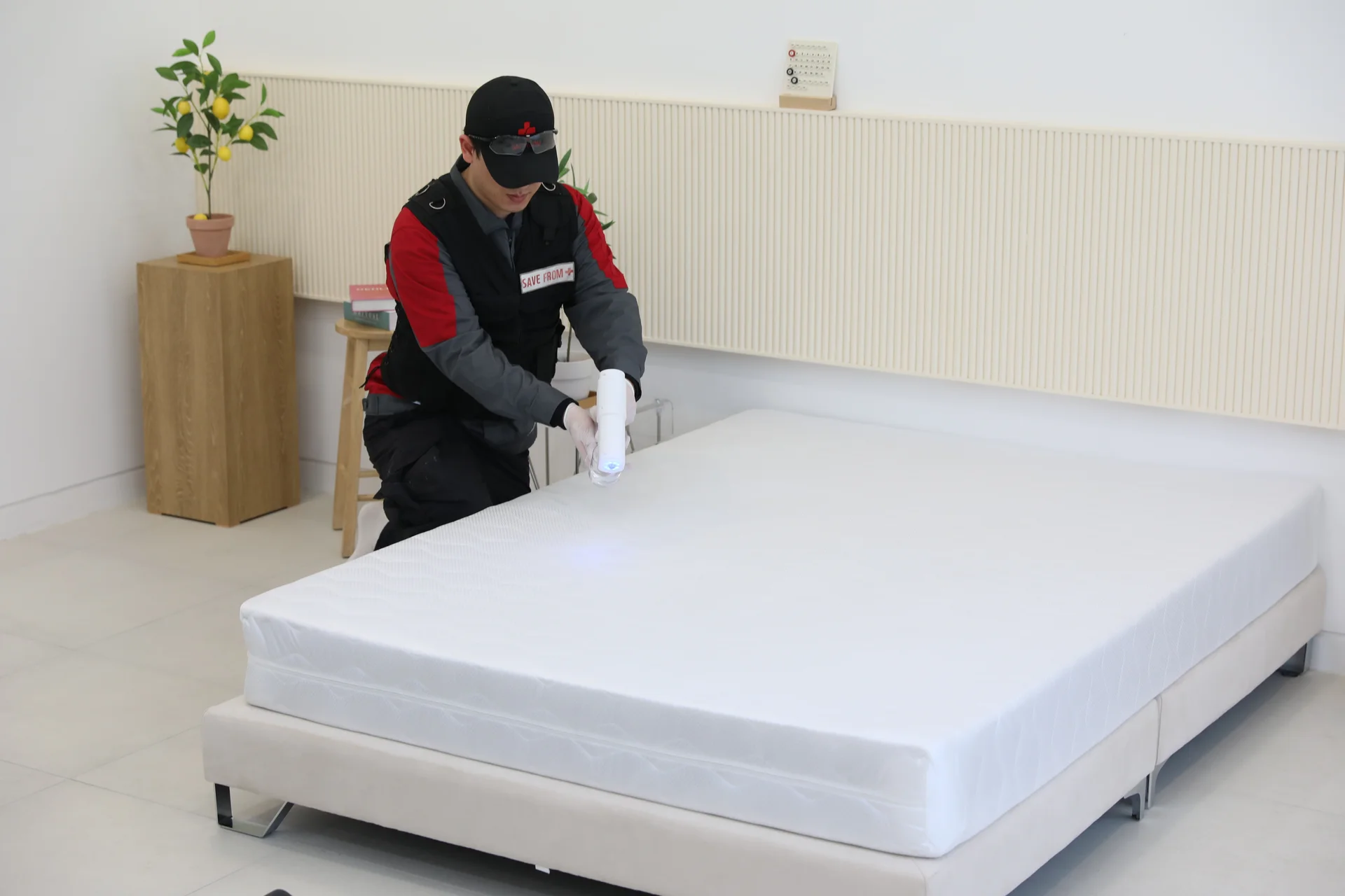 매트리스 분무소독
