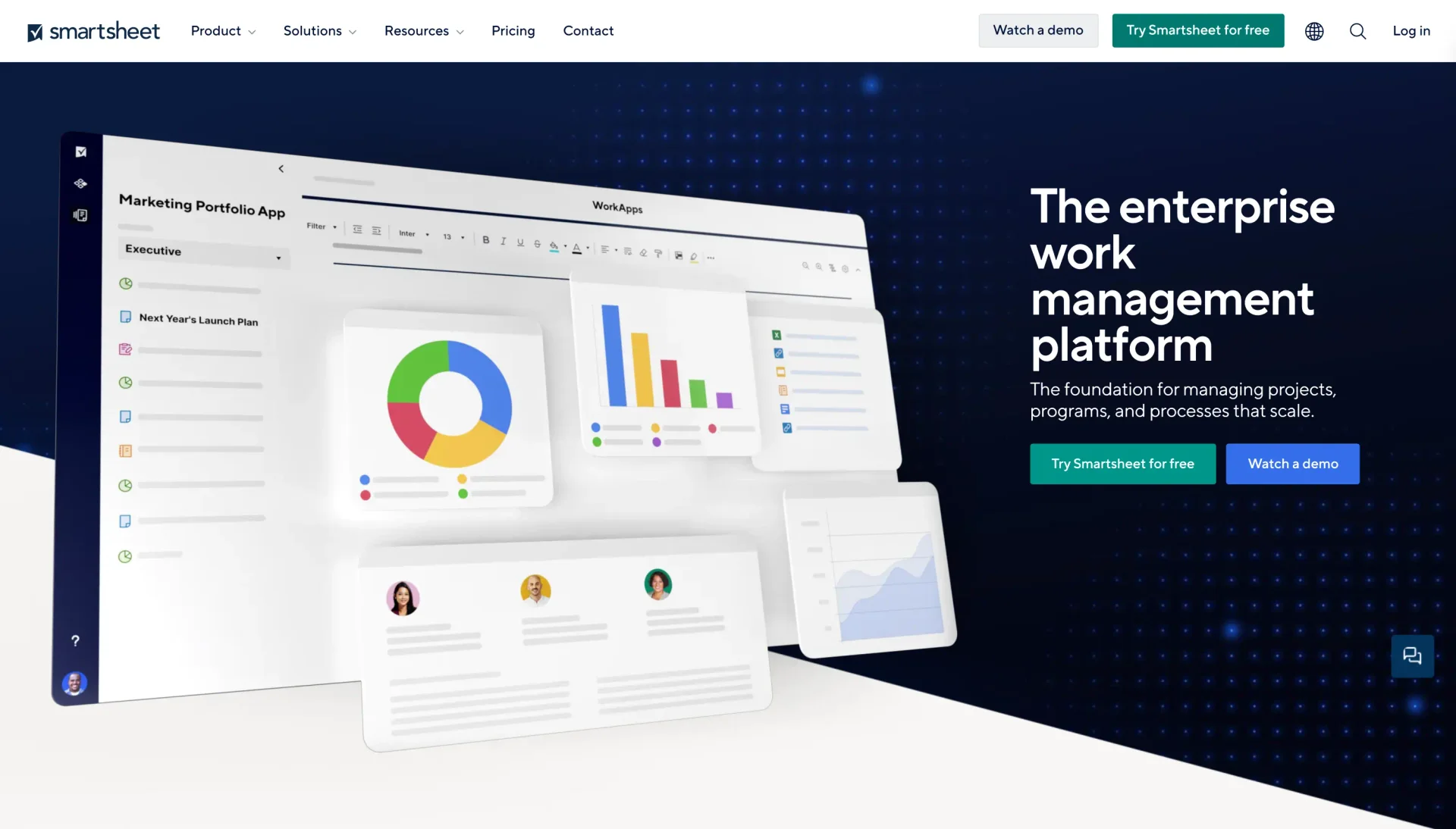 site_main_page_of_smartsheet