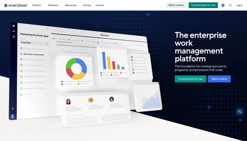 site_main_page_of_smartsheet
