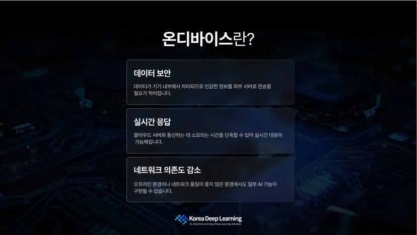 온디바이스 개념