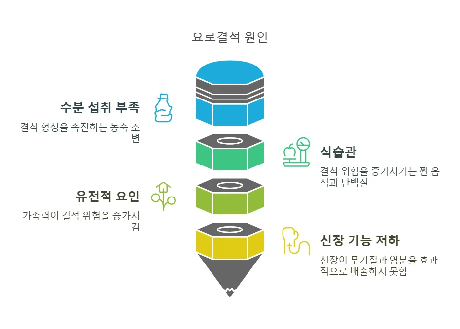 천안 요로결석 요인