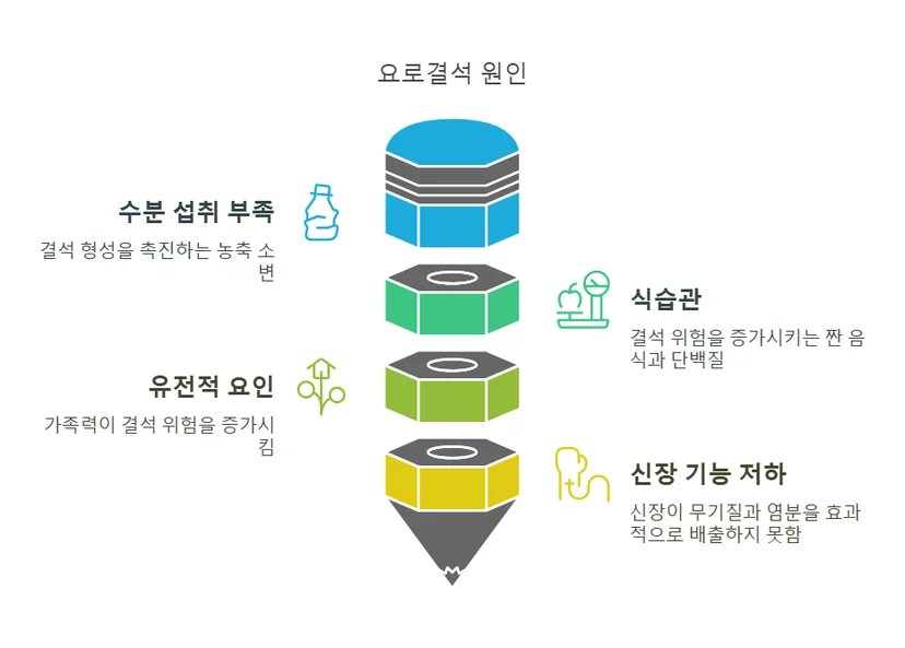 천안 요로결석 요인