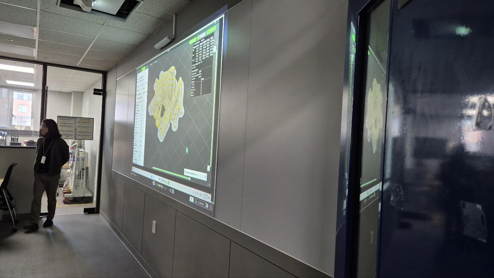 두께가 없는 얇은 스크린페인트 시트지