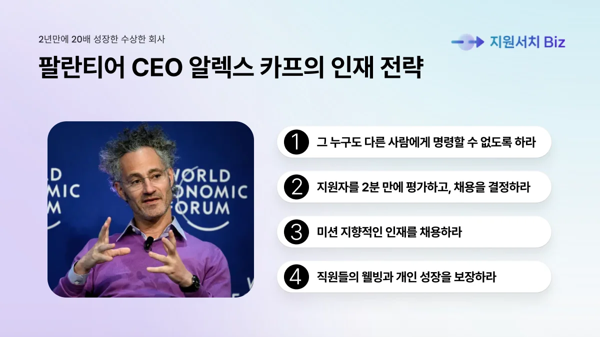 팔란티어-ceo-대표-알렉스카프-인재전략