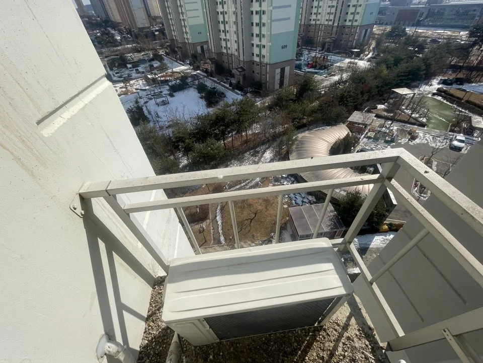 실외기 비둘기 피해현장