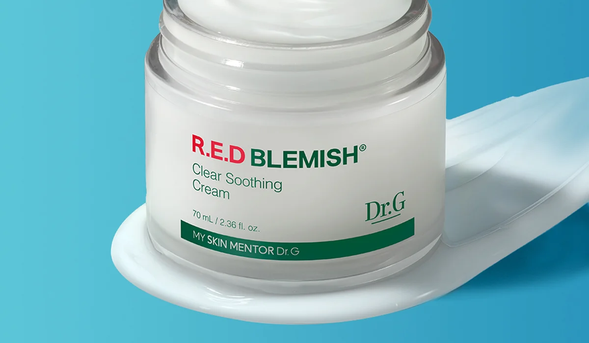 화장품 용기 실크스크린 인쇄 닥터지 레드 블레미쉬 클리어 수딩 크림