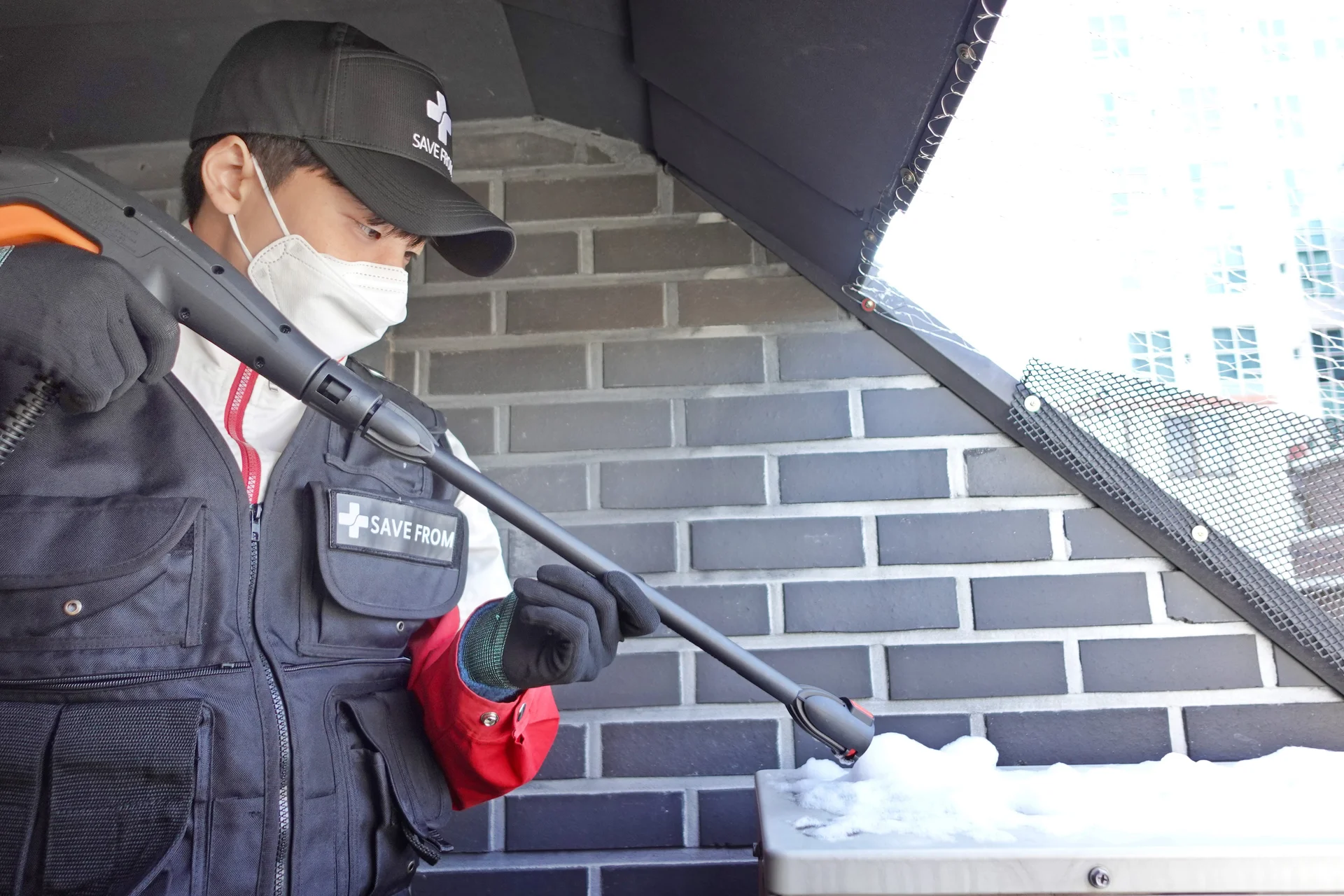 비둘기 배설물 클리닝