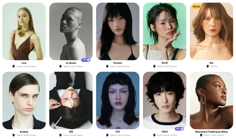 Spotlite, a model casting platform