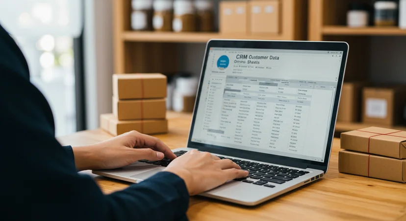 CRM 고객 데이터 정리