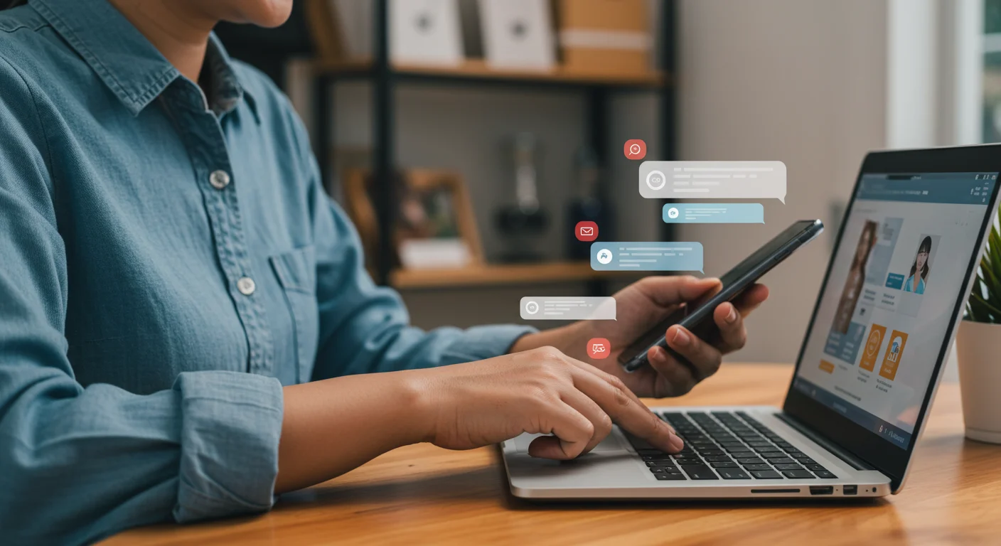 CRM 실시간 온라인 소통