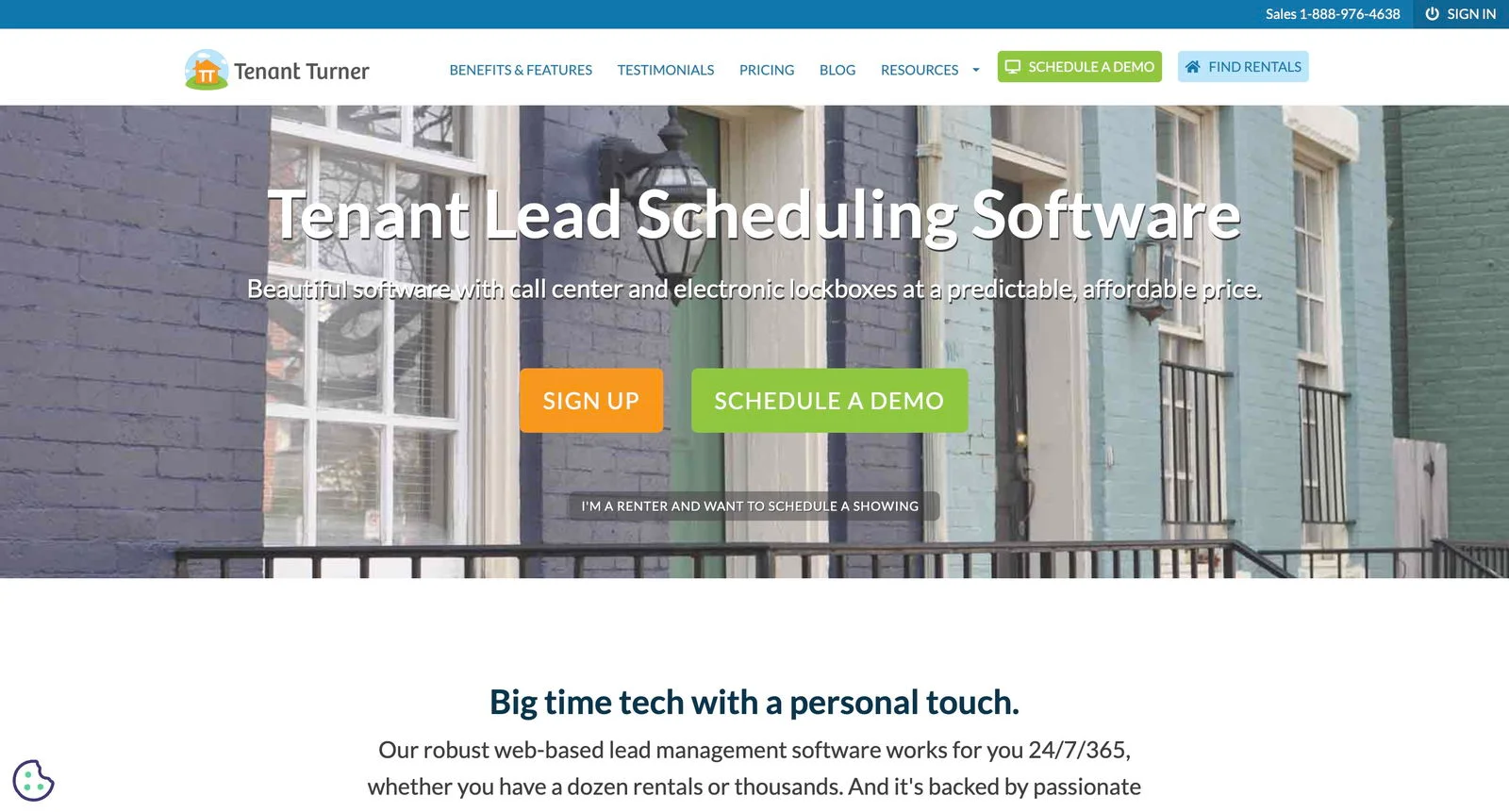 Tenant Turner Home Page