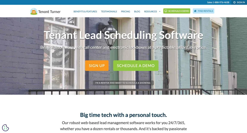 Tenant Turner Home Page