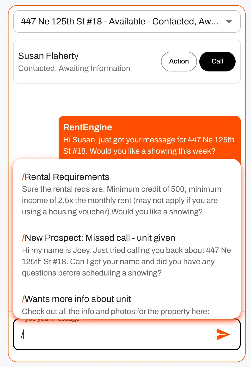 30+ pre-written snippets to help your team quickly respond to common questions