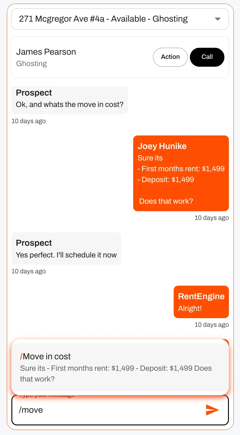 One-click calling, integrated texting and smart snippets to save you time