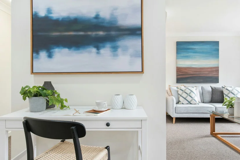Modern looking rental property