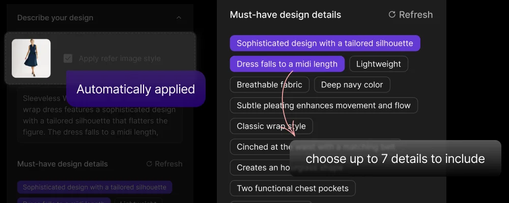 Design variations: 48