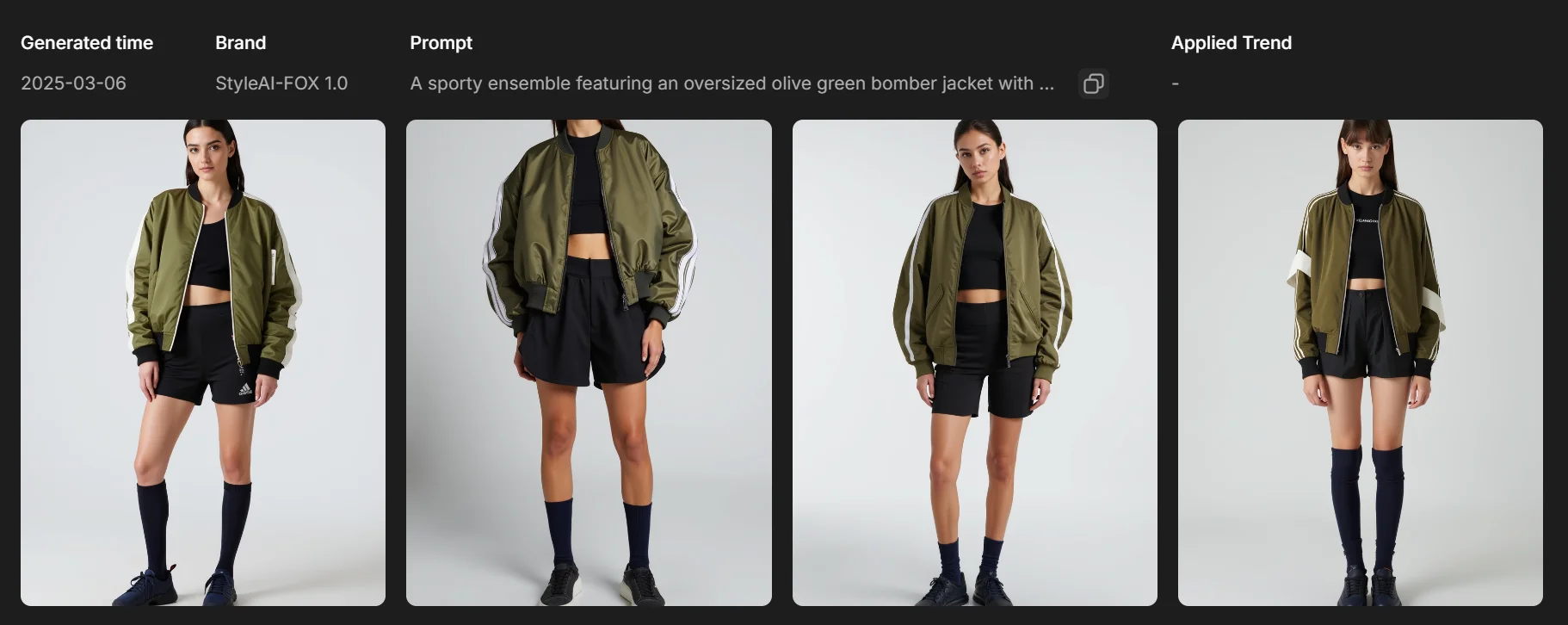 starting point: sporty zip-up jacket