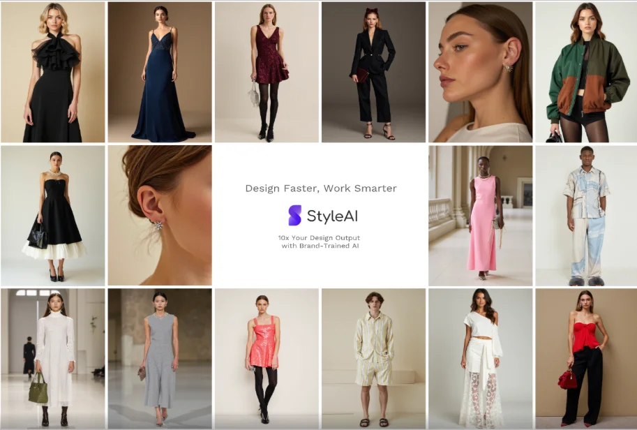 AI-generated design collection