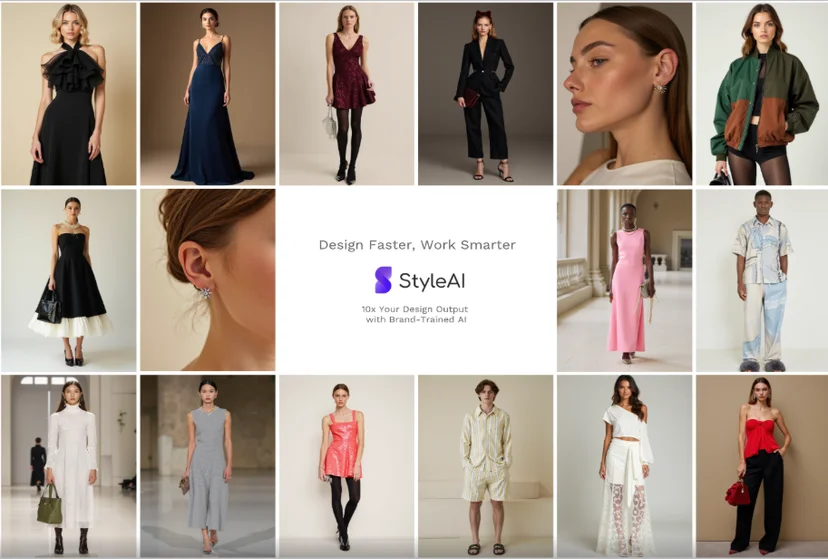 AI-generated design collection