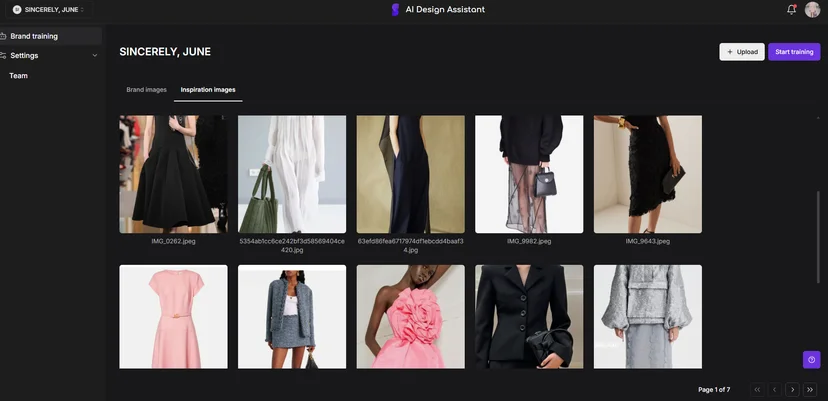 Learning Trends with Inspiration Images