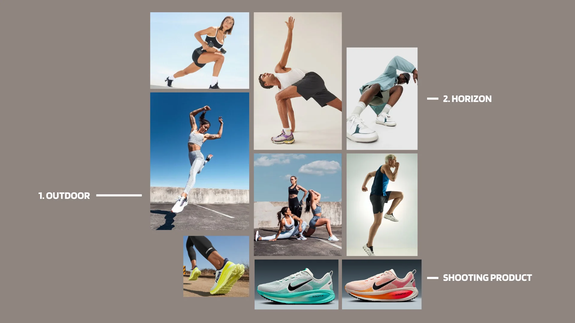 mood board for shooting