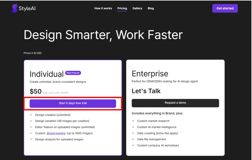 Start 5 Days Free Trial 