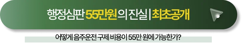 음주운전행정소송 행정심판 등의 진실