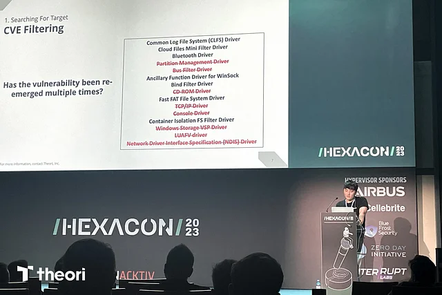 HEXACON에서 발표하는 Theori 취약점 연구 팀 준오님