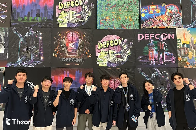 DEF CON 31에 출전한 The Duck 멤버들