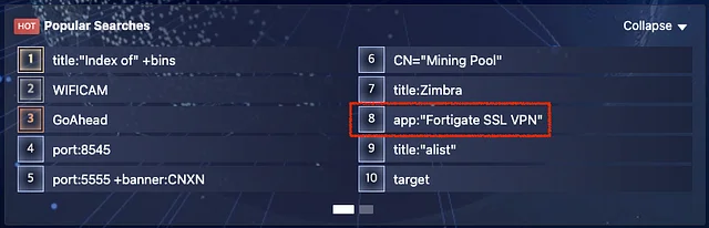 검색 엔진 Popular Searches