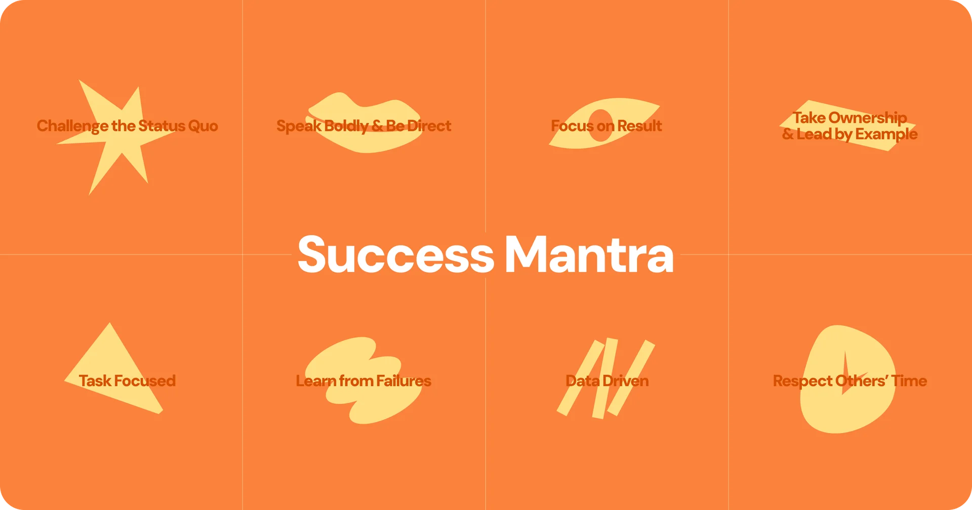 밸런스히어로의 Success Mantra (일하는 8가지 원칙)