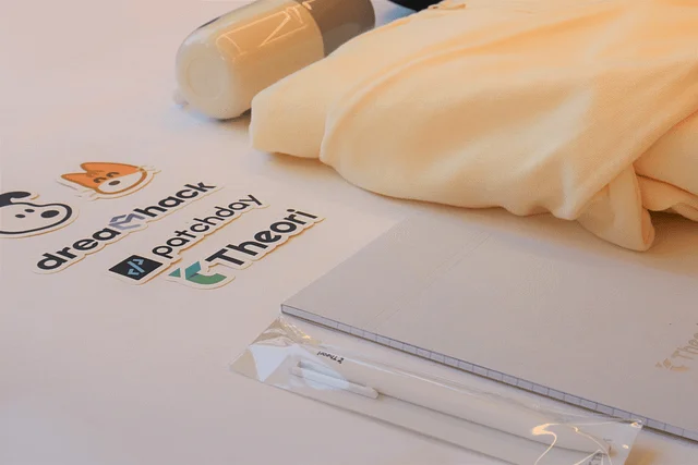 웰컴키트 구성품 전체 사진