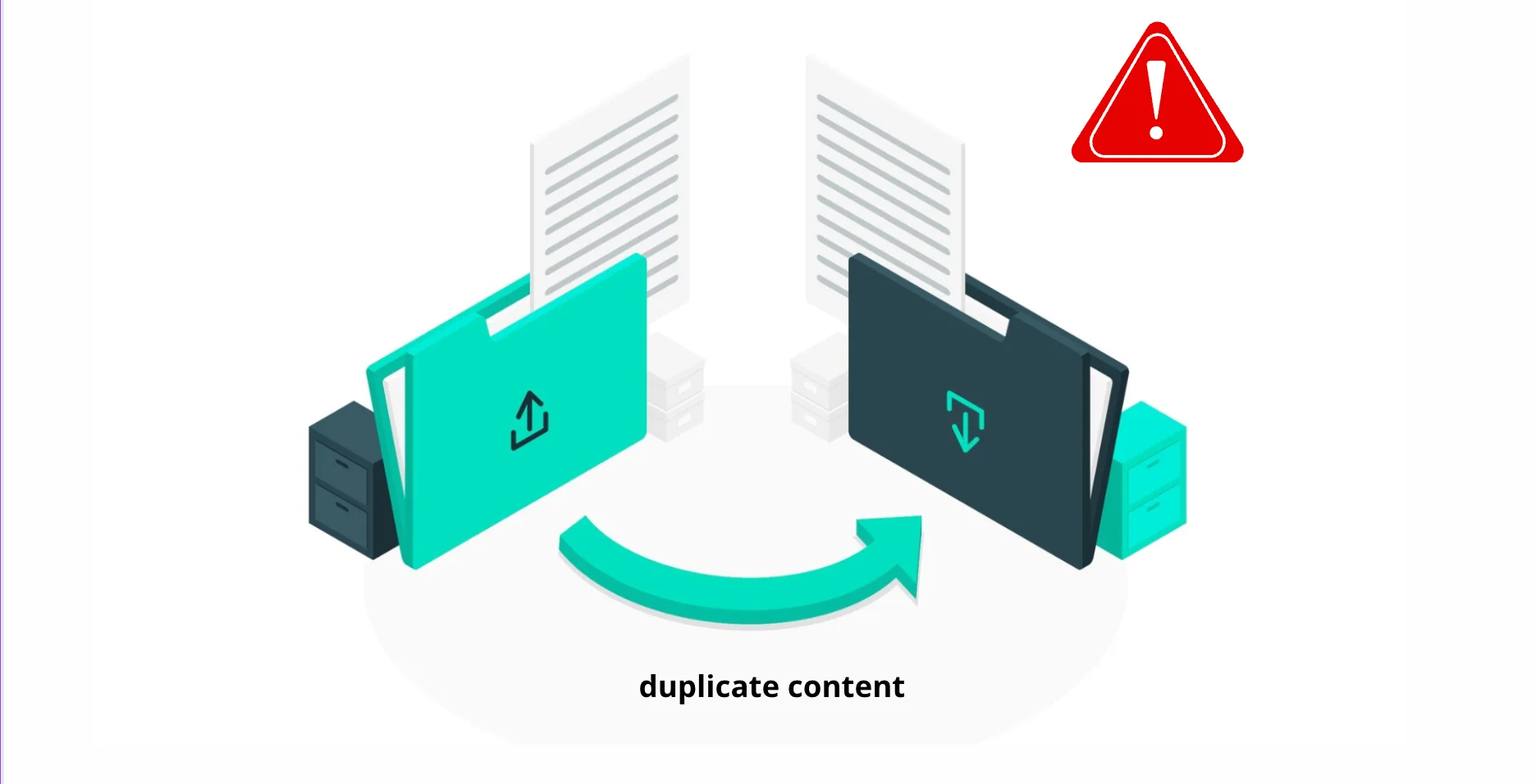 two files representing duplicate content&nbsp;