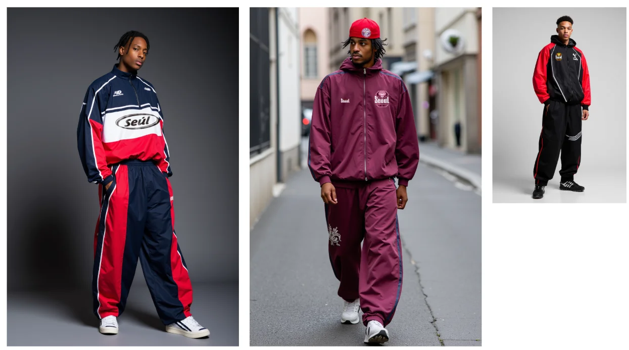 Woven Zip-Up Training Set