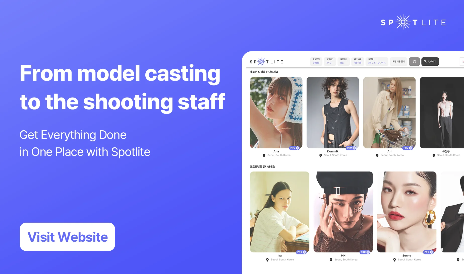 A Platform for Booking  Hair and Makeup Artists & Models