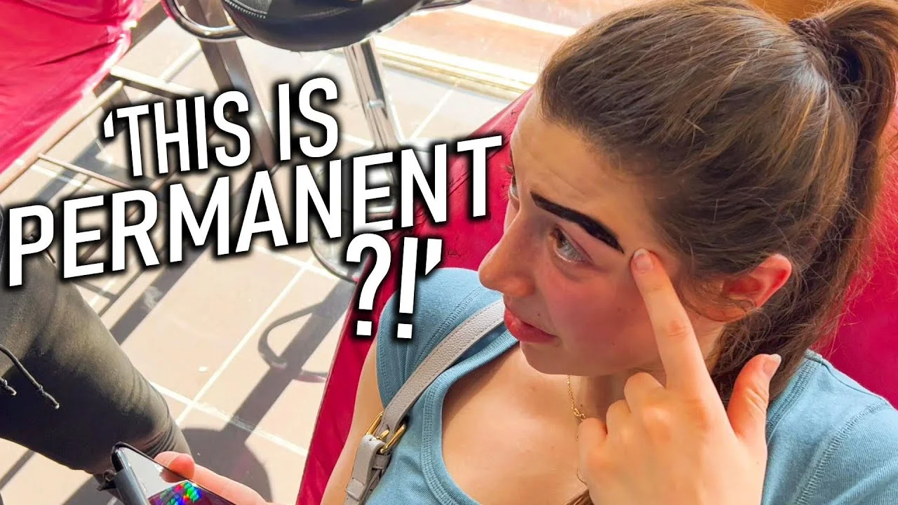 Bad hair and makeup experience