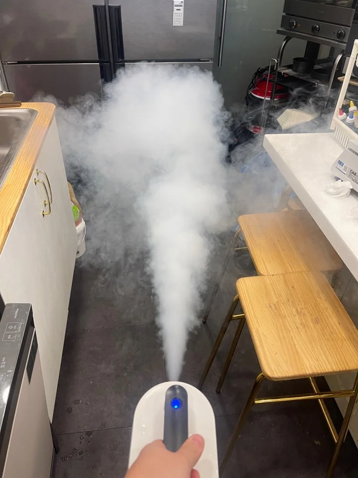 쥐 오염공간 연무소독