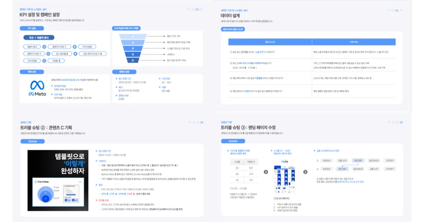 마케터 포트폴리오 예시