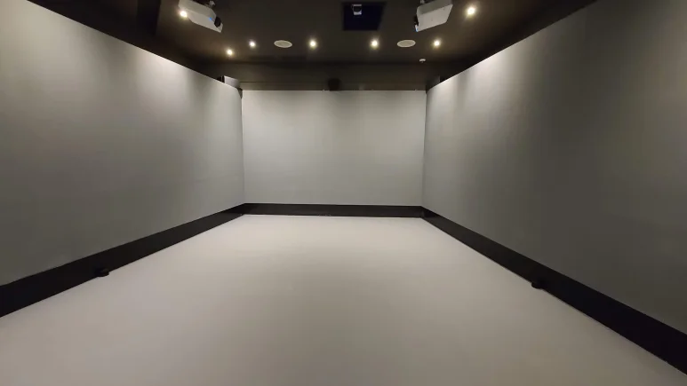 대전 효문화 디지털 실감존에 적용된 벽채용 스크린페인트