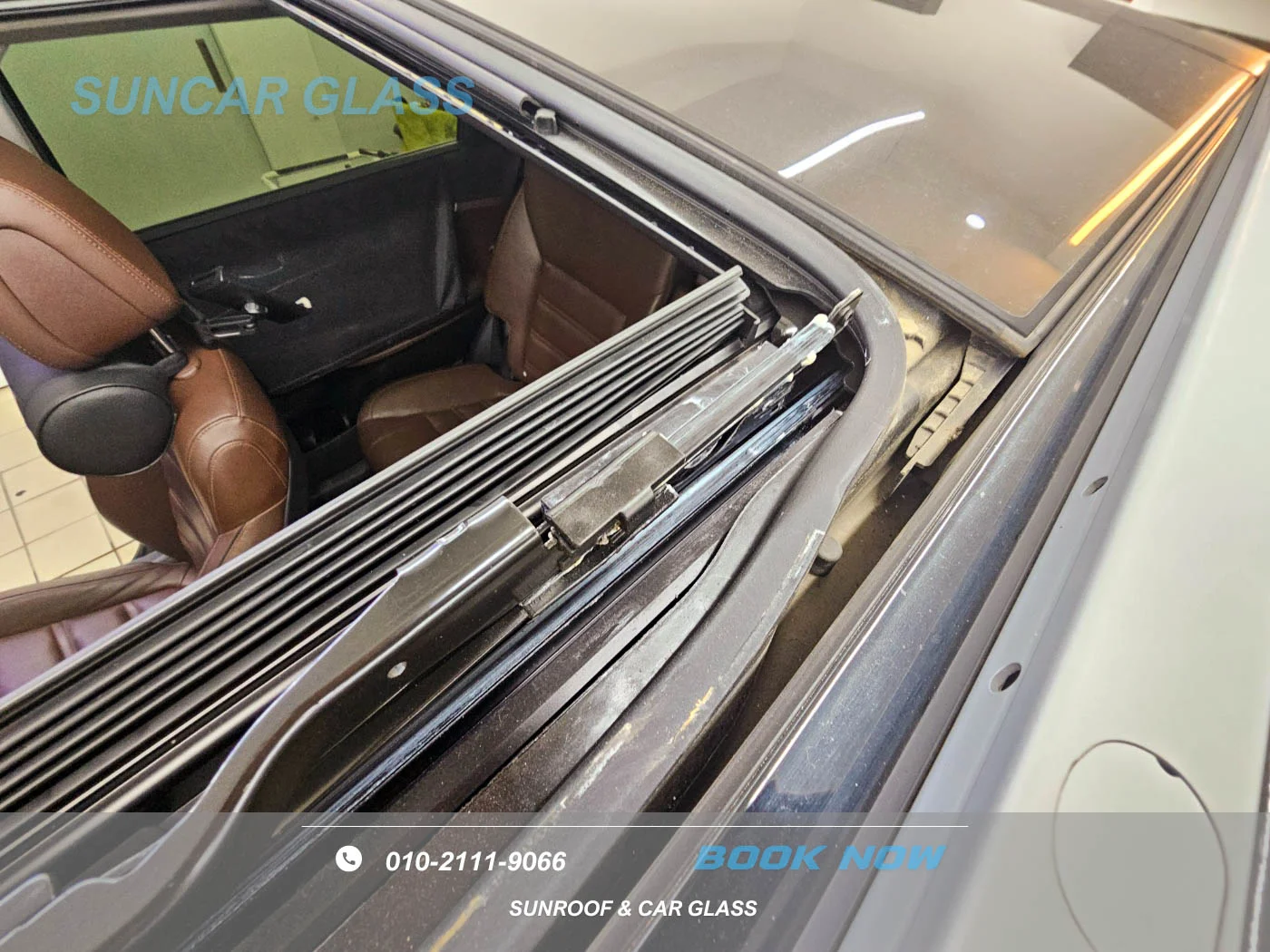 인천 썬루프안닫힘