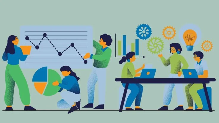 Collaborative team tracking performance metrics