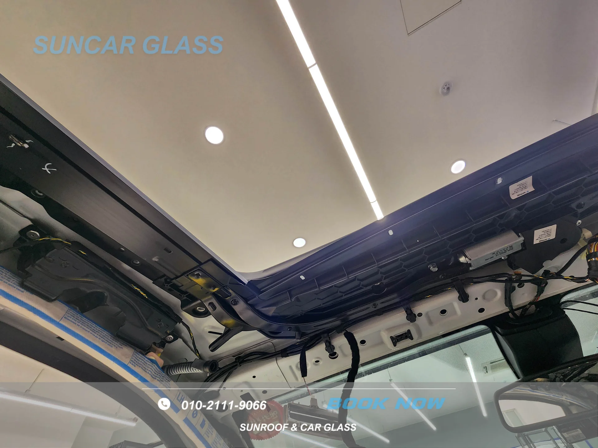 BMW 5GT 썬쉐이드 수리